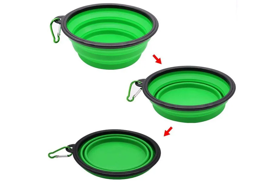 Portable Silicone Pet Bowl